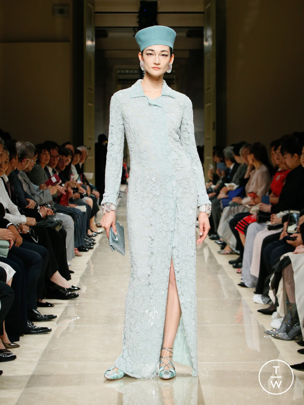 Fashion Week Milan Resort 2020 look 122 de la collection Giorgio Armani womenswear
