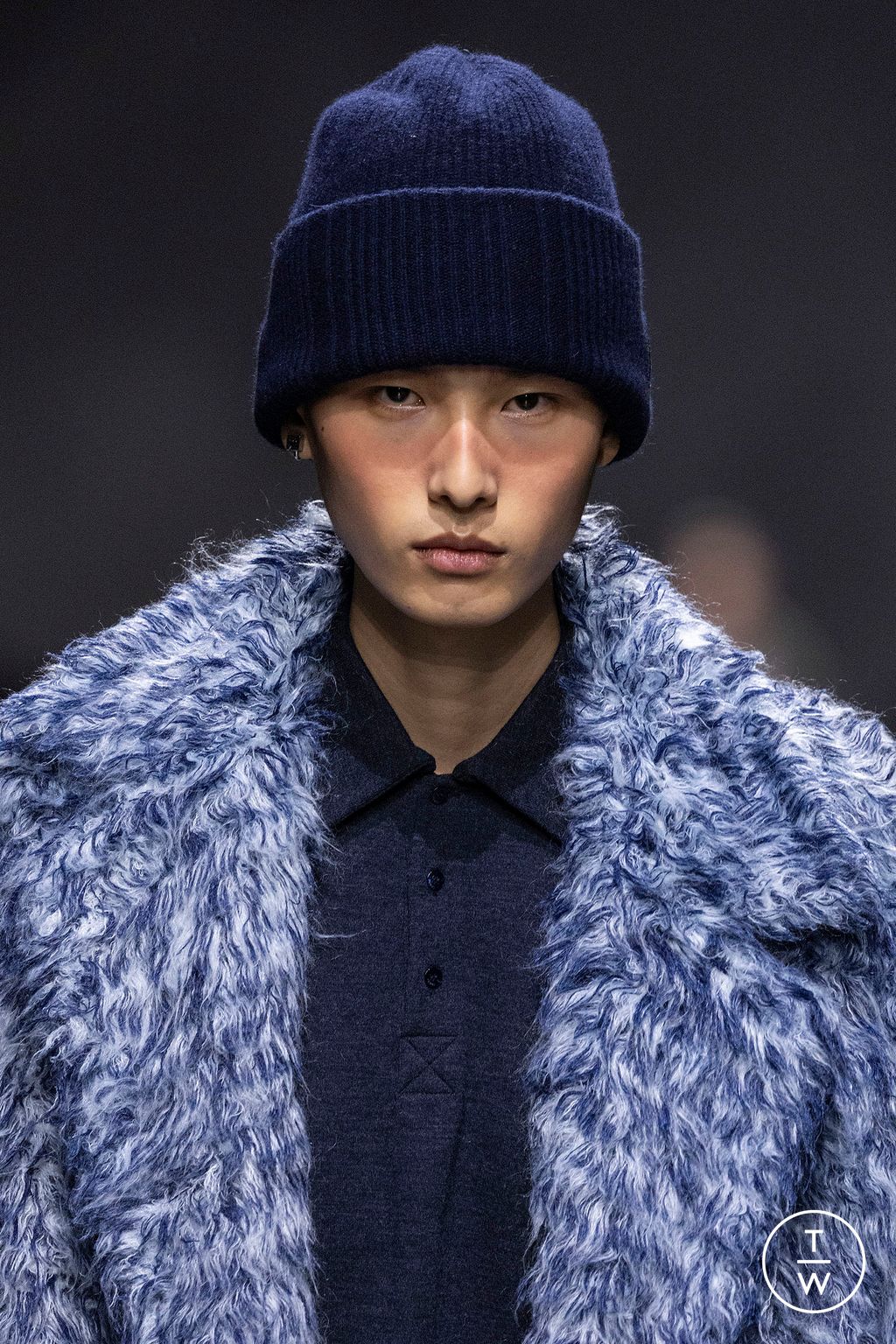 Fashion Week Paris Fall/Winter 2024 look 84 from the Fendi collection menswear accessories