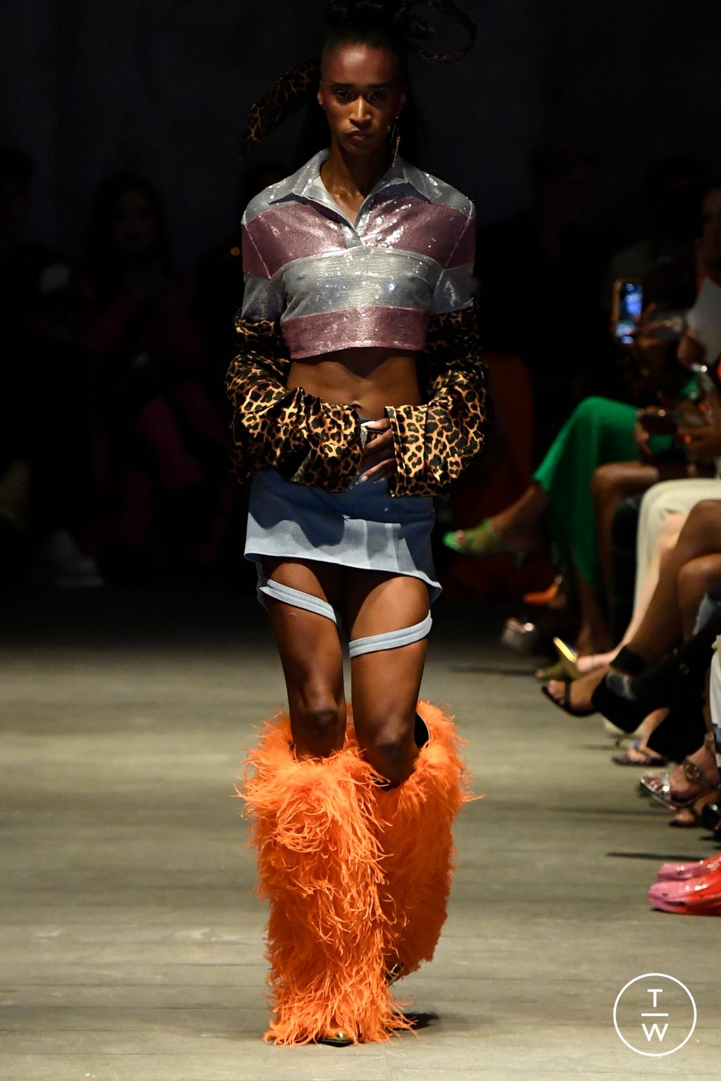 Fashion Week New York Spring/Summer 2023 look 1 from the Christian Cowan collection womenswear