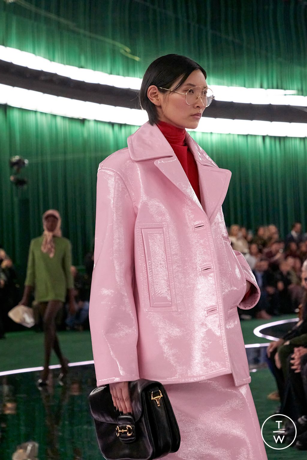 Fashion Week Milan Fall/Winter 2025 look 14 from the Gucci collection womenswear accessories