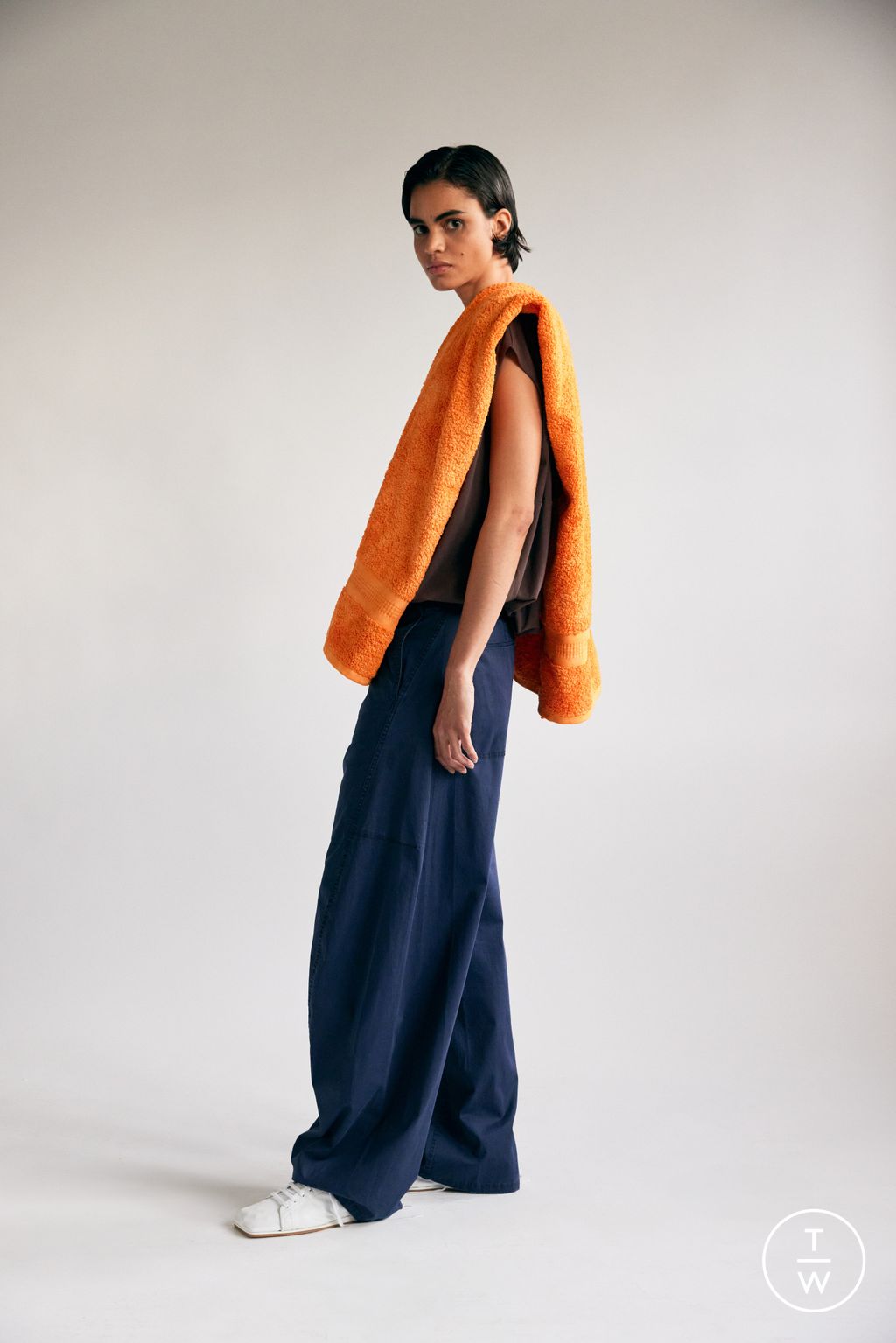 Fashion Week New York Pre-Fall 2024 look 12 from the Tibi collection womenswear