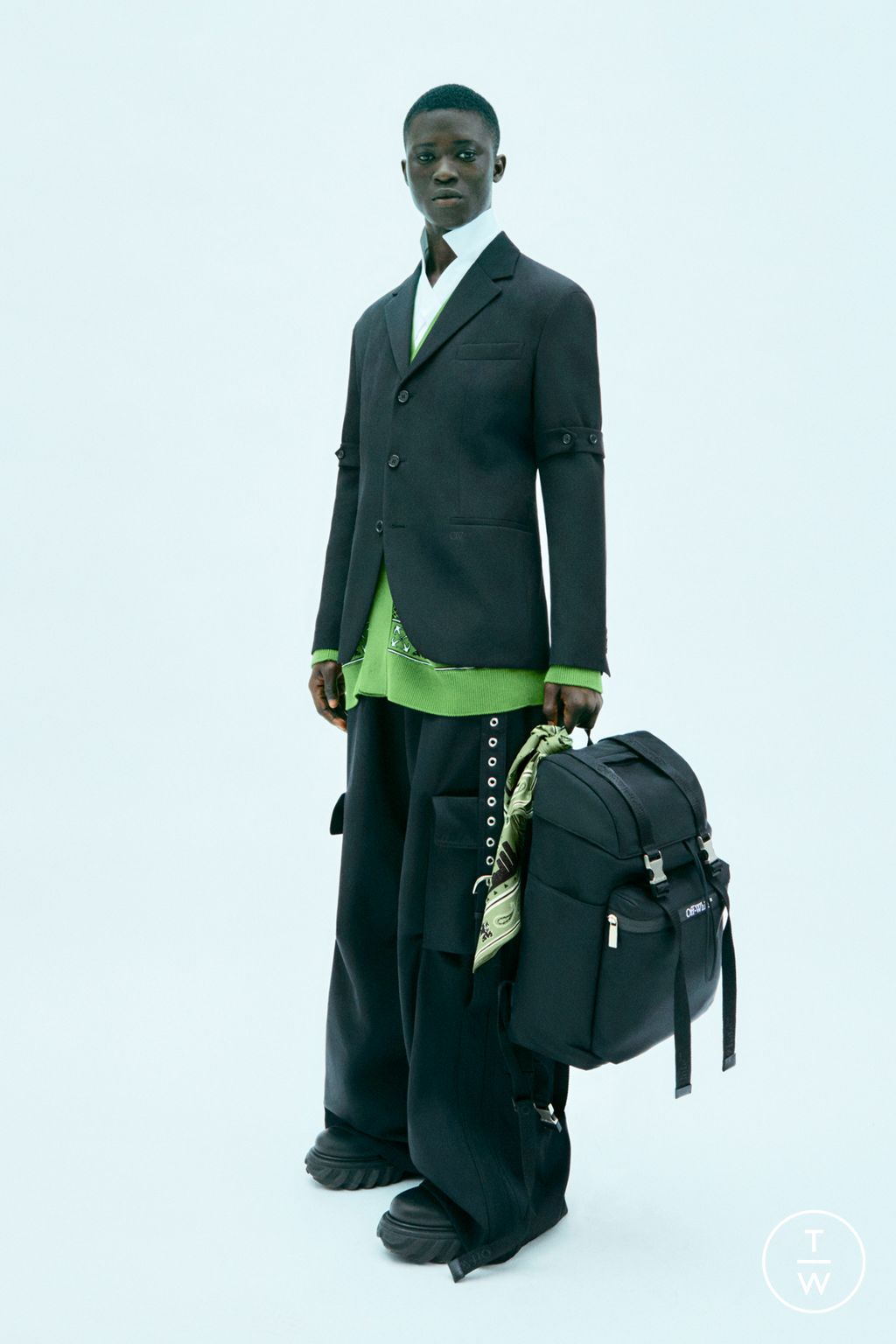 Fashion Week Paris Resort 2024 look 13 from the Off-White collection womenswear