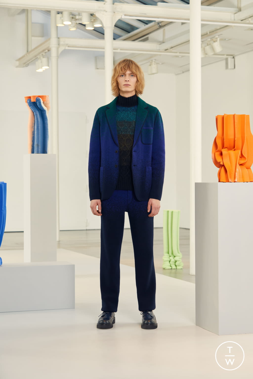 Fashion Week Milan Fall/Winter 2019 look 13 from the Missoni collection menswear