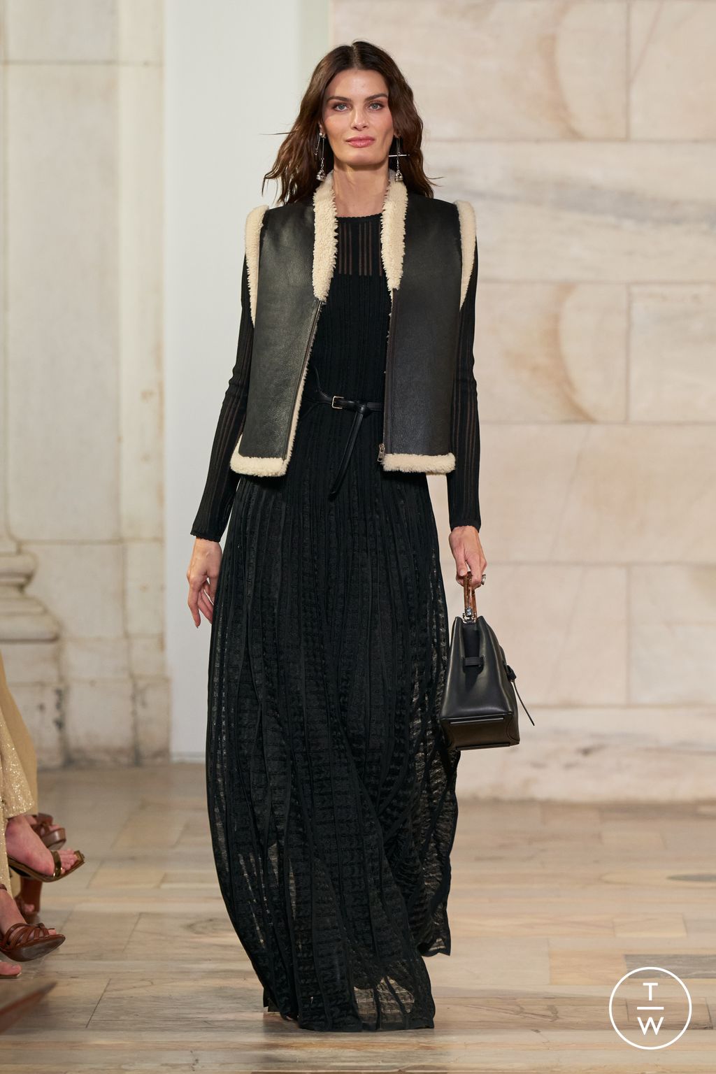 Fashion Week New York Fall/Winter 2025 look 13 from the Ralph Lauren collection womenswear