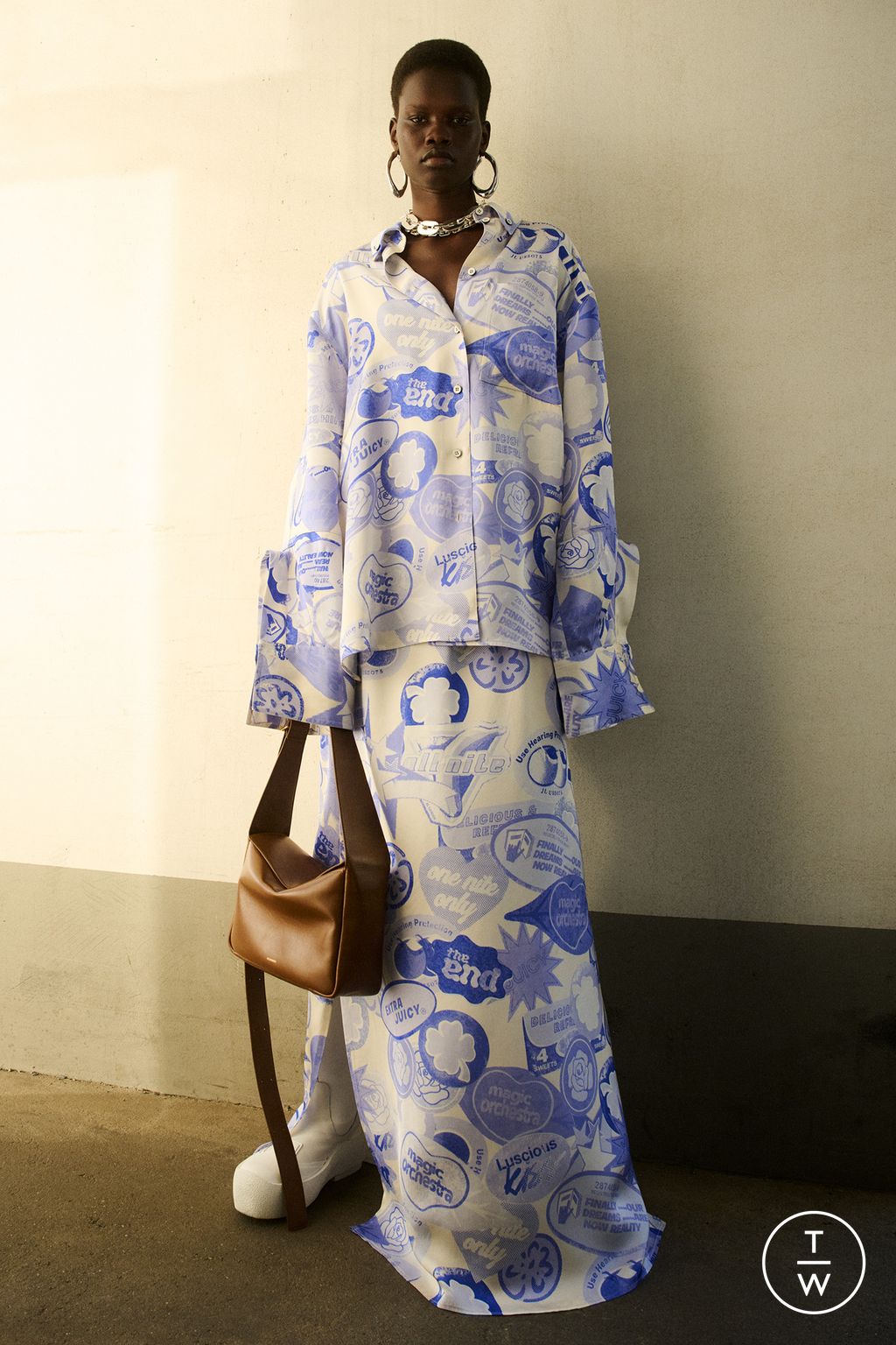 Fashion Week Milan Resort 2024 look 13 de la collection Jil Sander womenswear