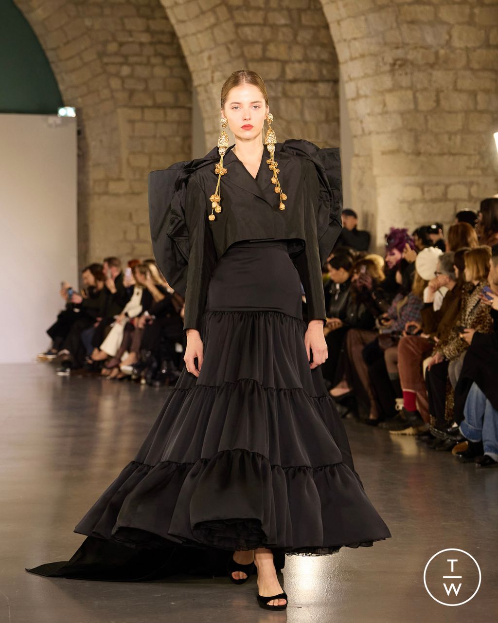 Fashion Week Paris Spring/Summer 2026 look 13 from the Juana Martin collection couture