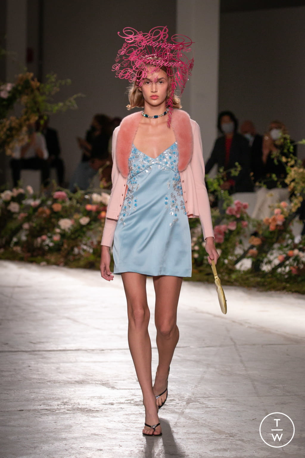 Fashion Week Milan Spring/Summer 2021 look 13 from the Blumarine collection 女装