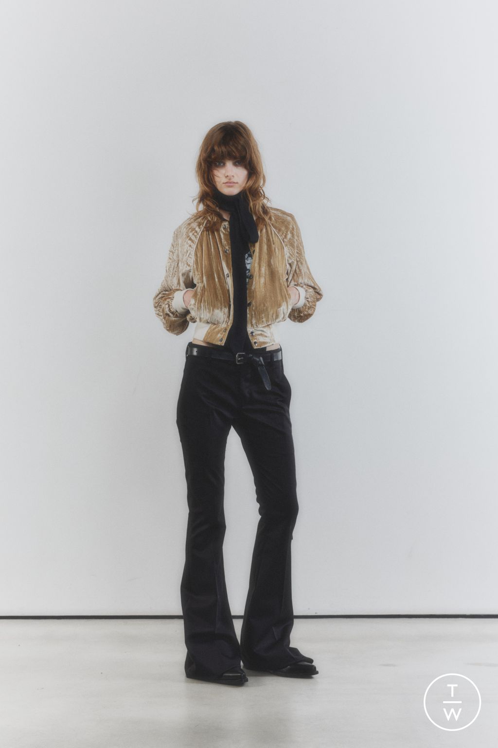 Fashion Week Paris Resort 2026 look 13 from the Ann Demeulemeester collection 女装