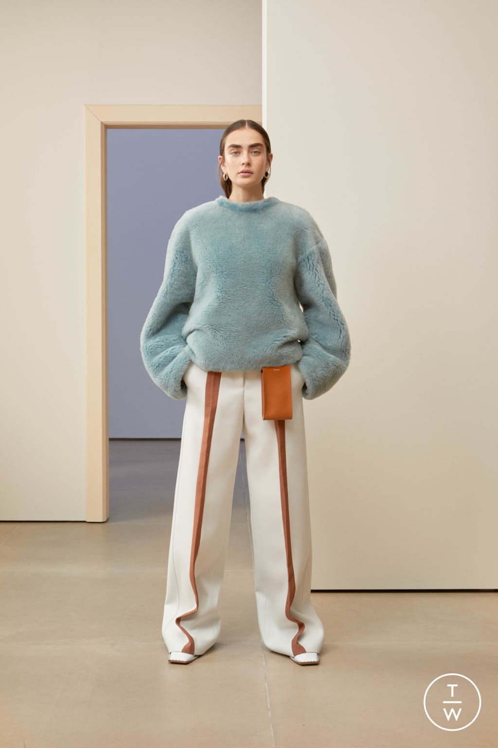 Fashion Week Milan Pre-Fall 2019 look 13 from the Jil Sander collection 女装