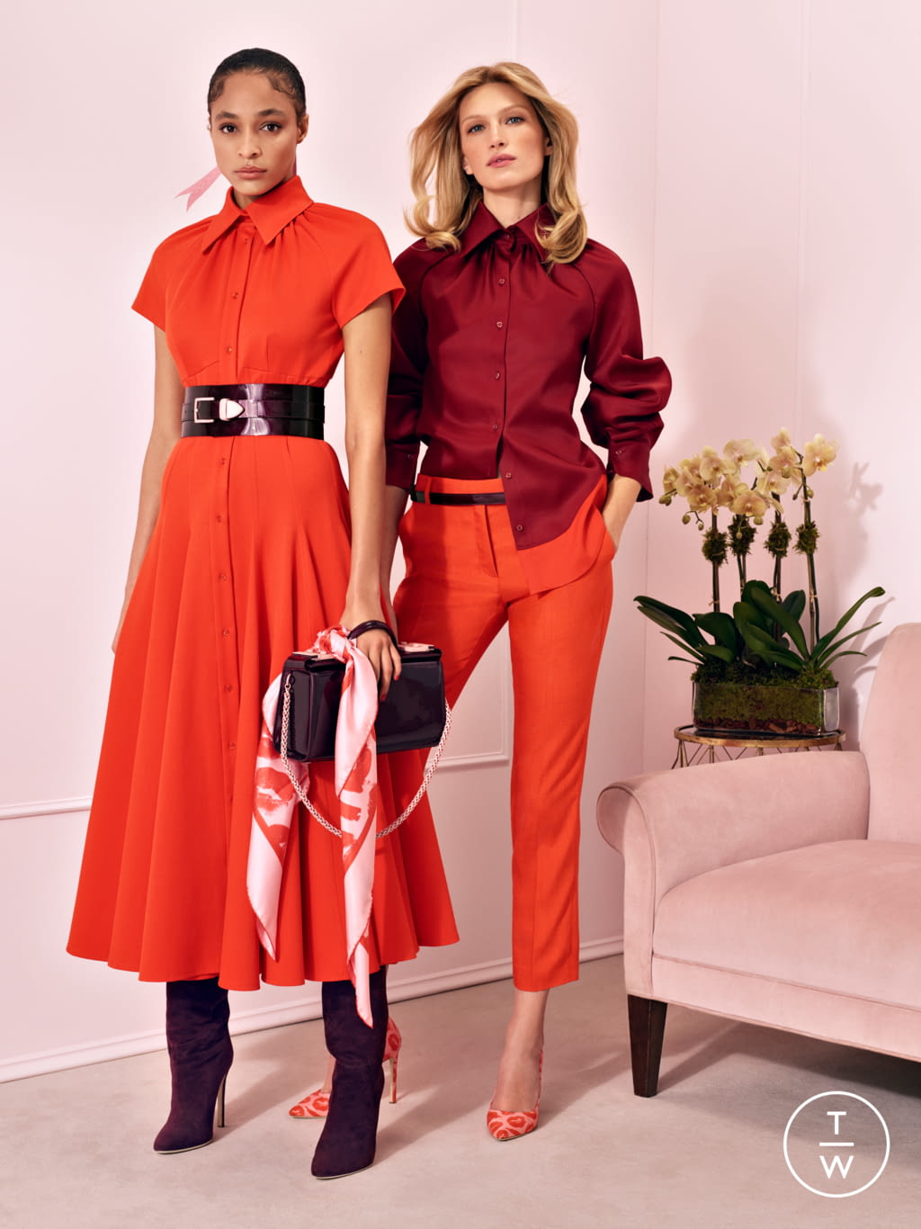 Fashion Week New York Pre-Fall 2020 look 13 de la collection Brandon Maxwell womenswear