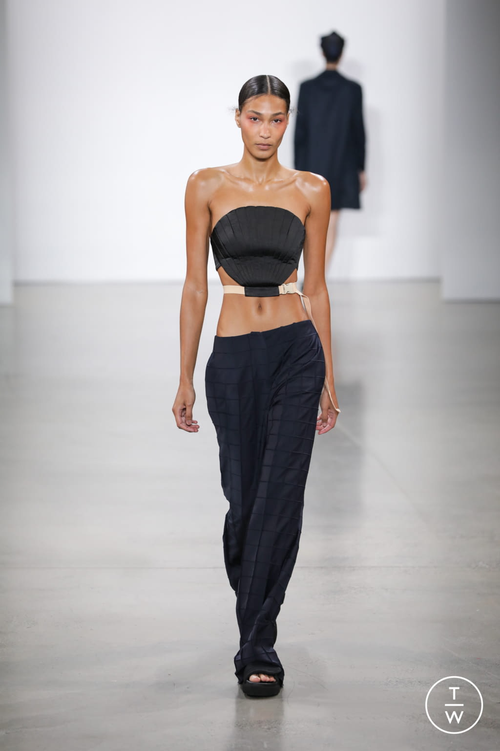 Fashion Week New York Spring/Summer 2022 look 13 from the Bevza collection womenswear