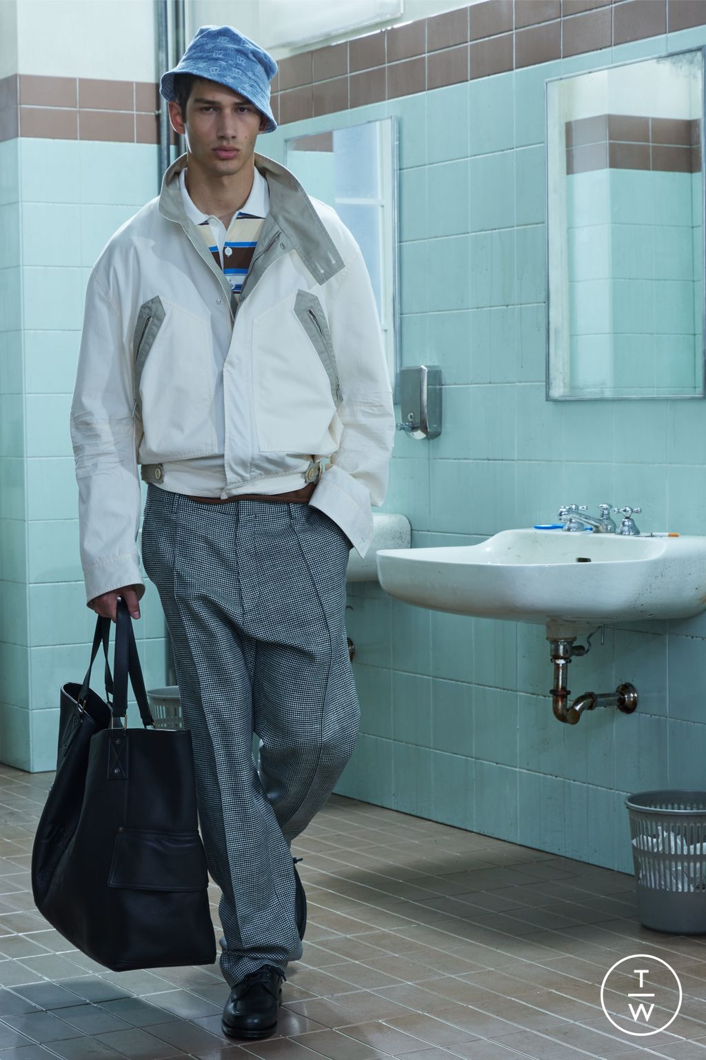 Fashion Week Milan Resort 2026 look 13 from the Dsquared2 collection menswear