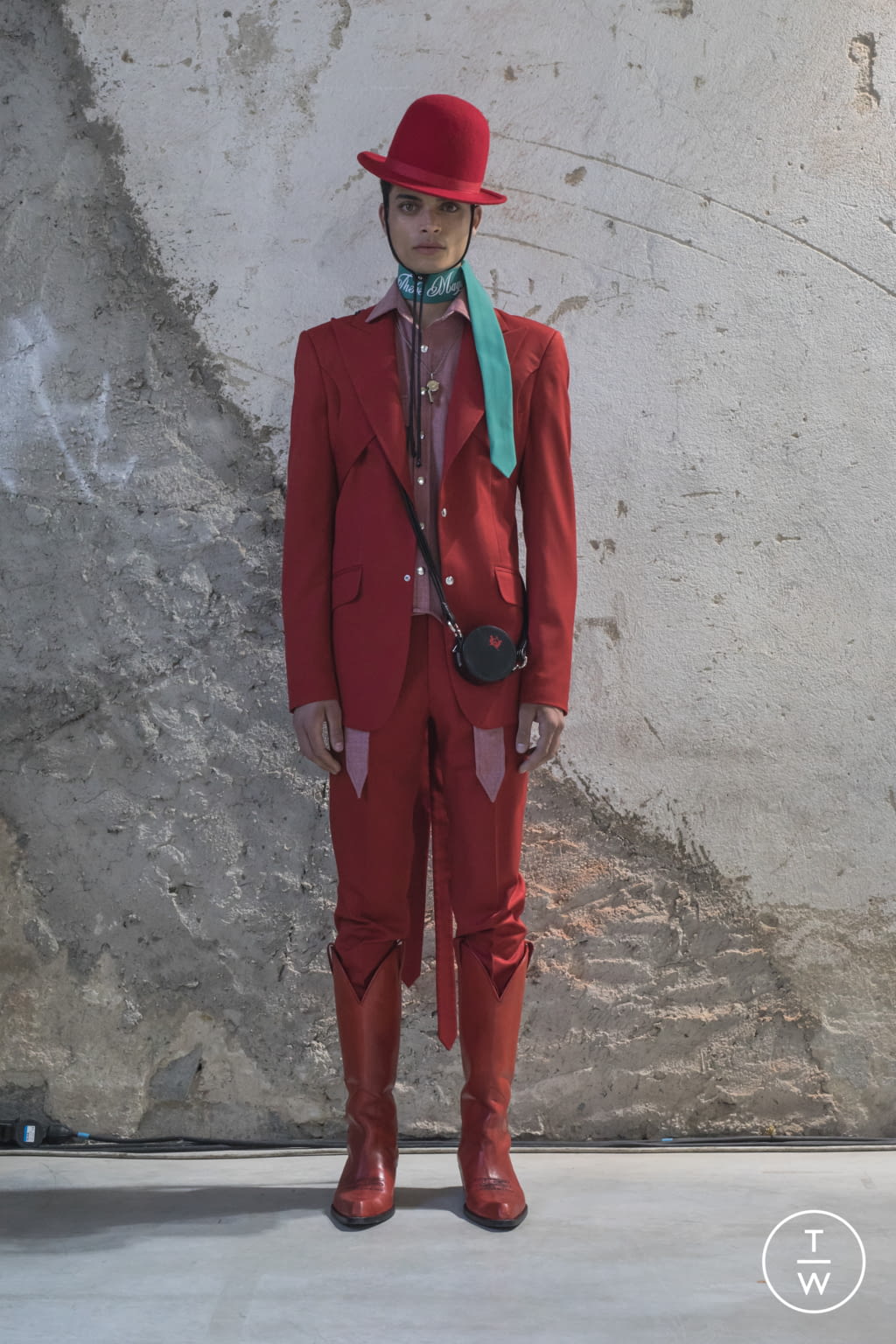 Fashion Week Florence - Pitti Spring/Summer 2022 look 13 from the Thebe Magugu collection menswear
