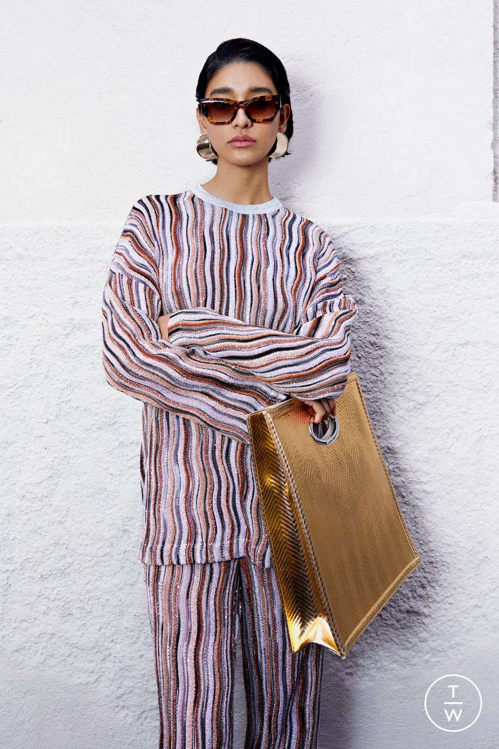 Fashion Week Milan Pre-Fall 2023 look 13 de la collection Missoni womenswear