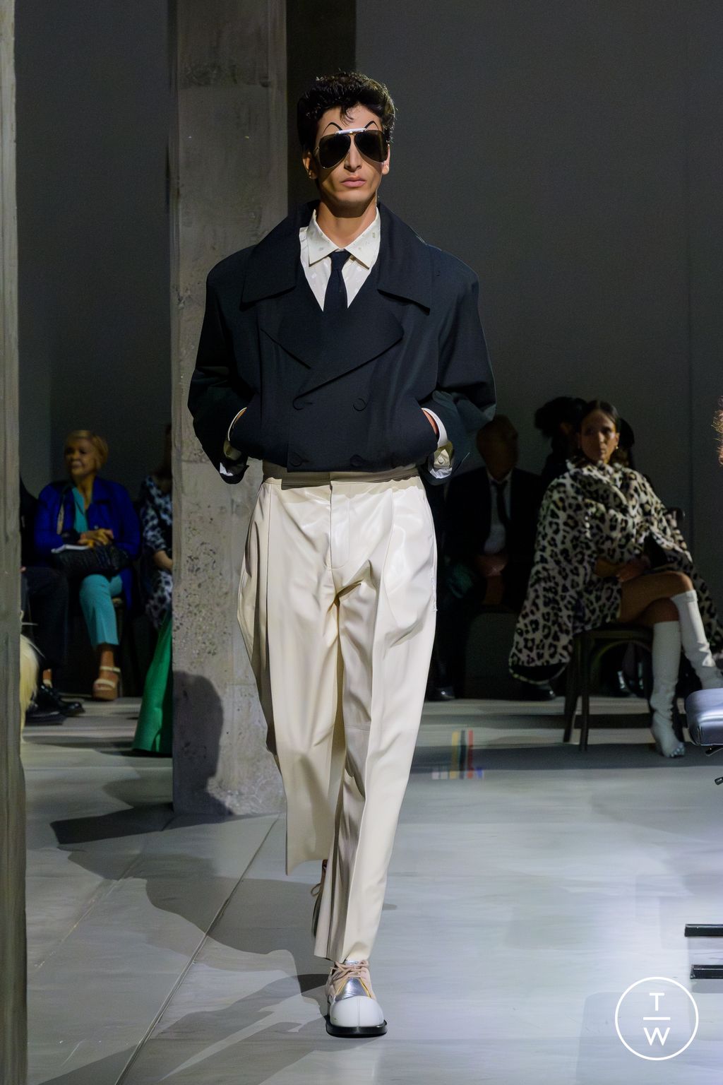 Fashion Week Milan Spring/Summer 2025 look 13 from the Marni collection womenswear