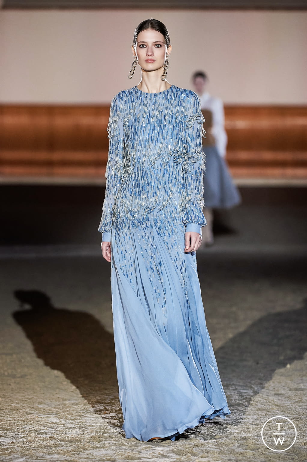 Fashion Week Milan Fall/Winter 2021 look 13 de la collection Elisabetta Franchi womenswear