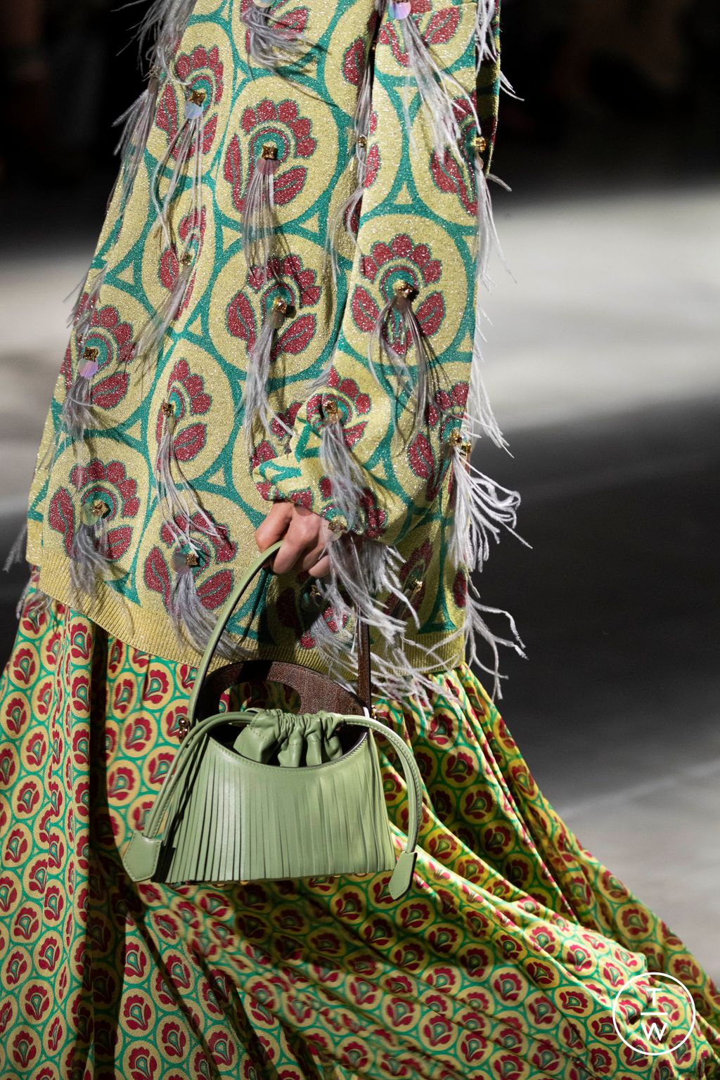 Fashion Week Milan Spring/Summer 2024 look 7 from the Etro collection womenswear accessories