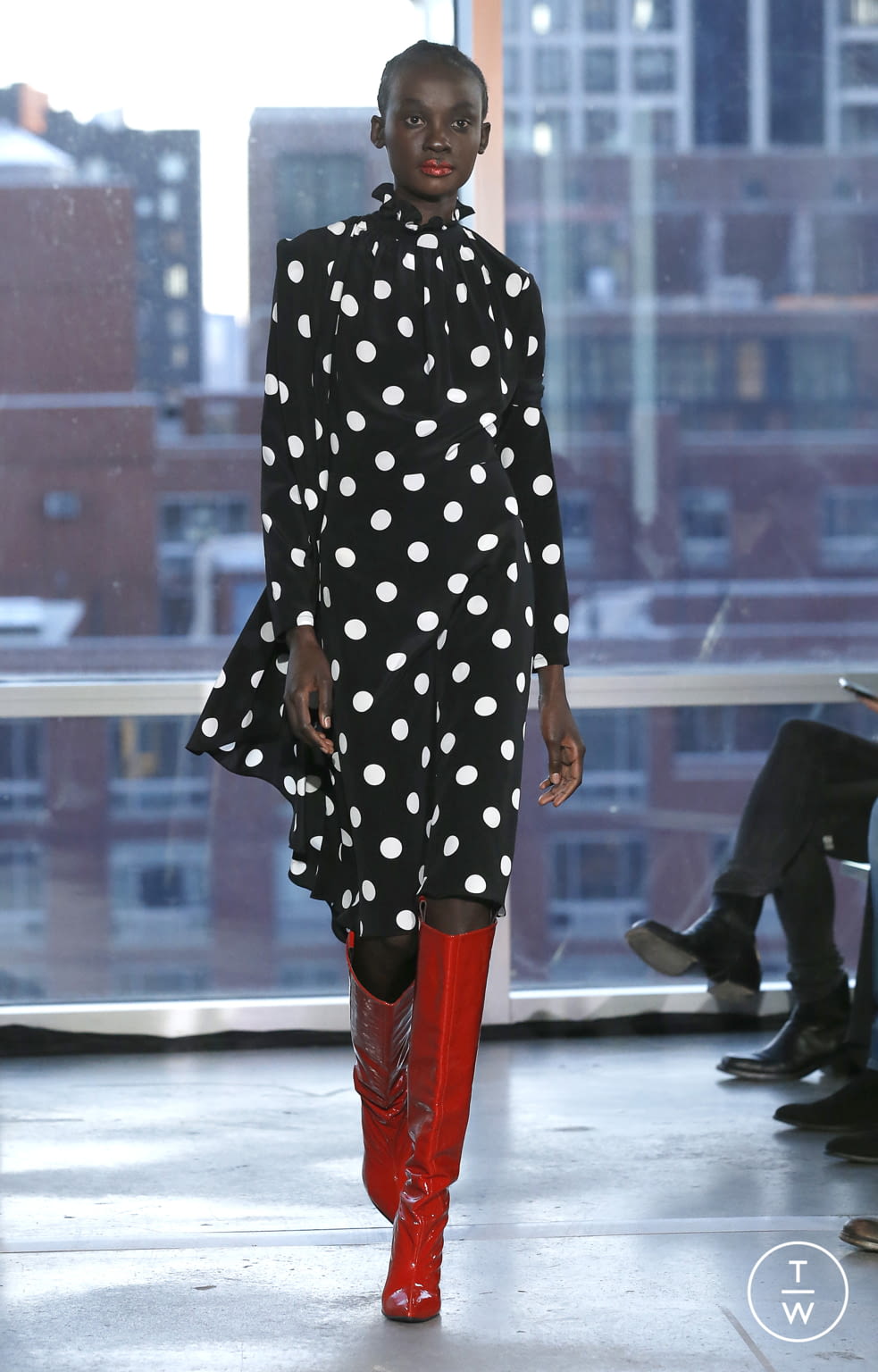 Fashion Week New York Fall/Winter 2022 look 13 from the Duncan collection 女装