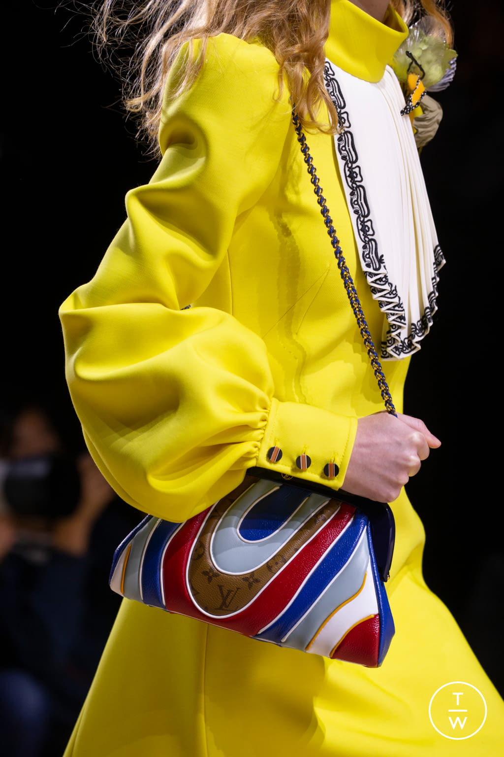 Fashion Week Paris Spring/Summer 2020 look 13 from the Louis Vuitton collection womenswear accessories