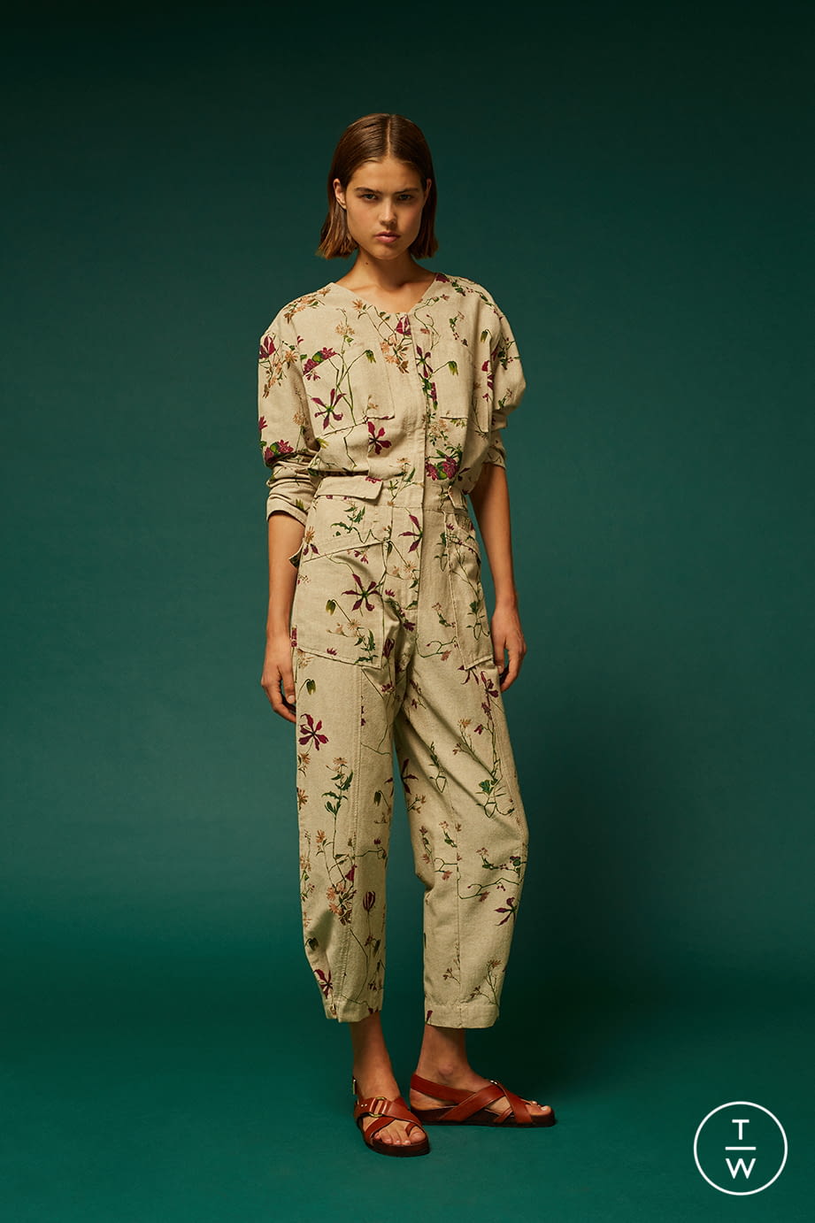 Fashion Week Paris Spring/Summer 2021 look 13 from the Soeur collection womenswear