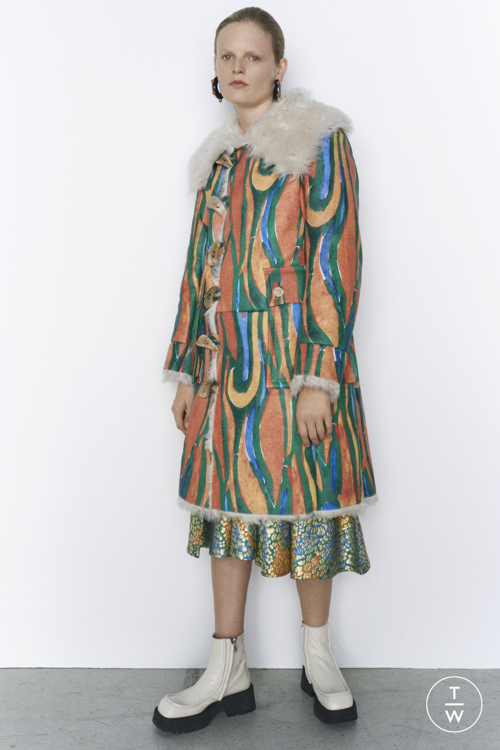 Fashion Week Milan Pre-Fall 2019 look 13 from the Marni collection 女装