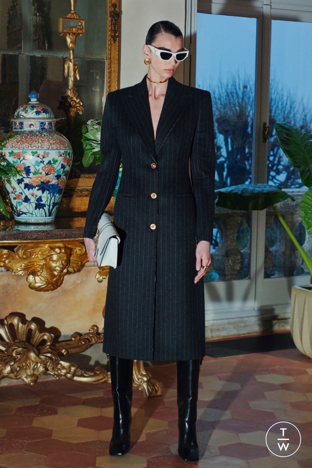 Fashion Week Milan Pre-Fall 2020 look 13 from the Versace collection 女装