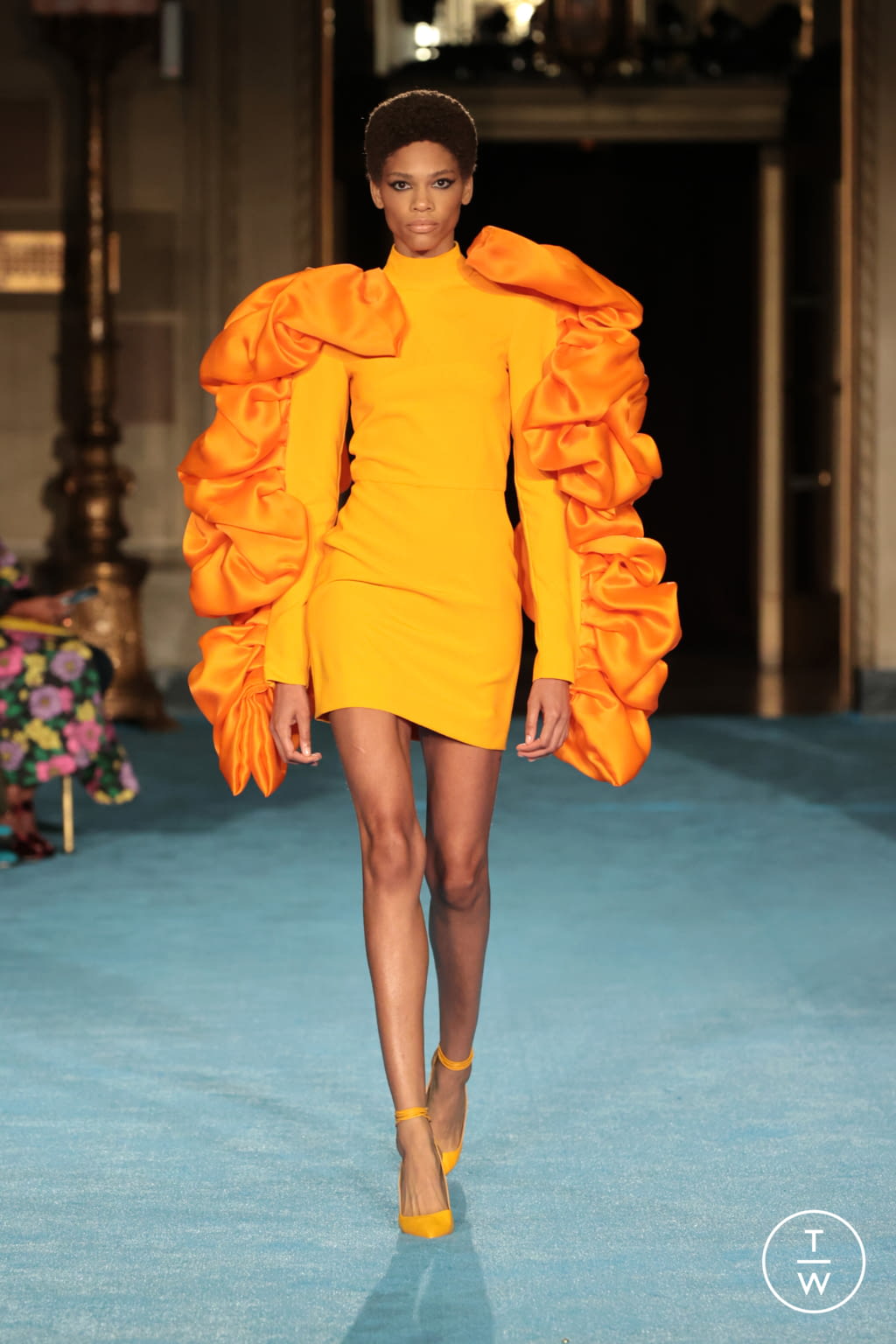 Fashion Week New York Spring/Summer 2022 look 20 from the Christian Siriano collection womenswear