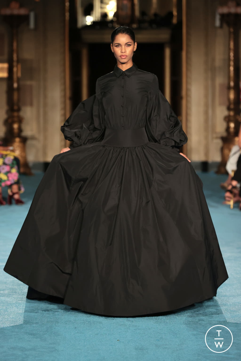 Fashion Week New York Spring/Summer 2022 look 53 from the Christian Siriano collection womenswear