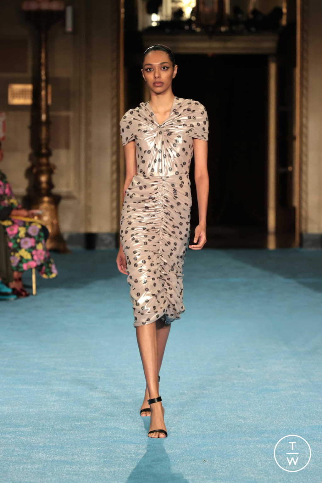 Fashion Week New York Spring/Summer 2022 look 14 from the Christian Siriano collection womenswear
