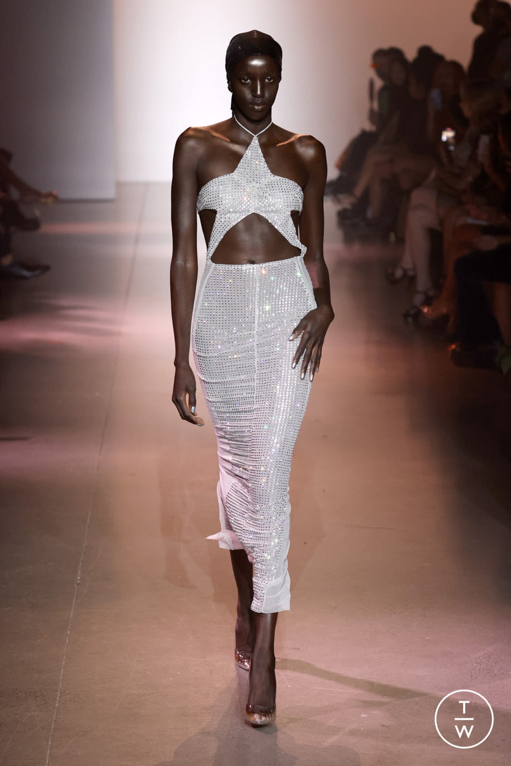 Fashion Week New York Spring/Summer 2022 look 32 from the Christian Cowan collection womenswear