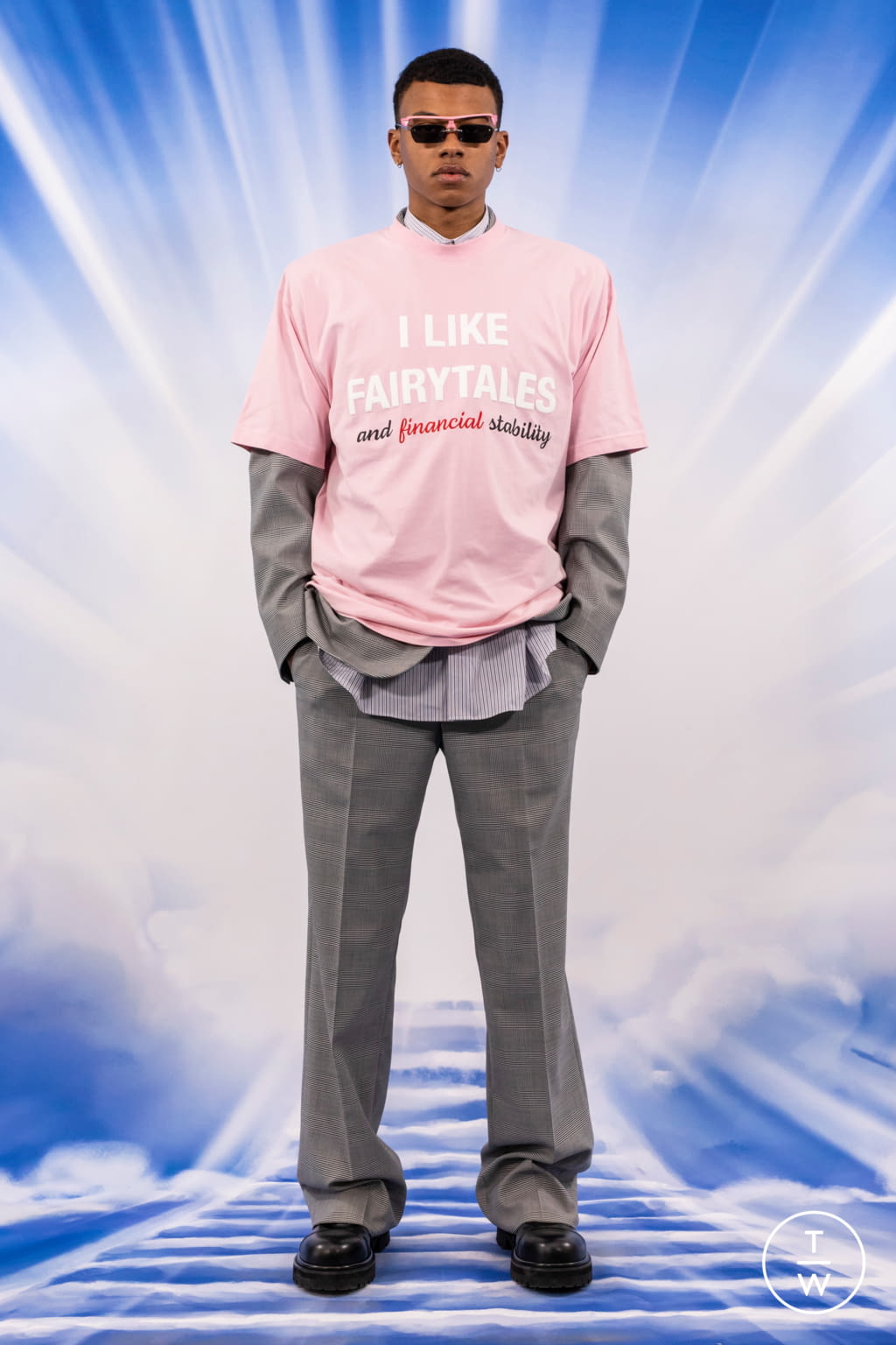 Fashion Week Paris Fall/Winter 2021 look 134 from the VETEMENTS collection menswear