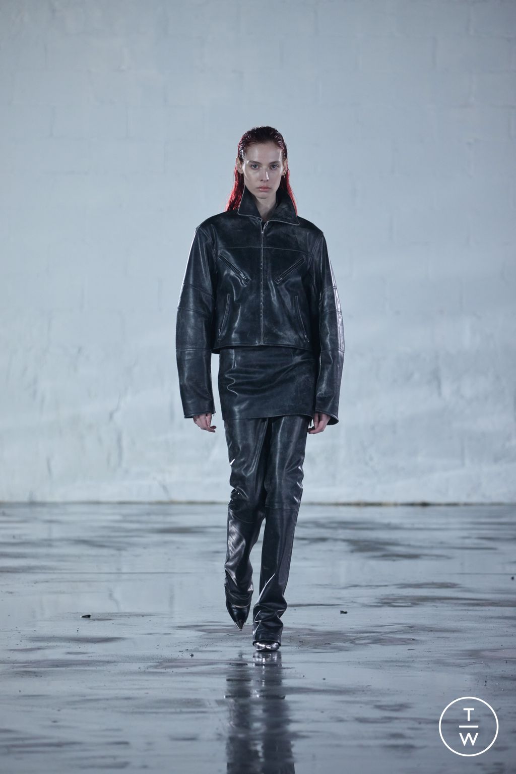 Fashion Week New York Fall/Winter 2023 look 13 from the Helmut Lang collection womenswear