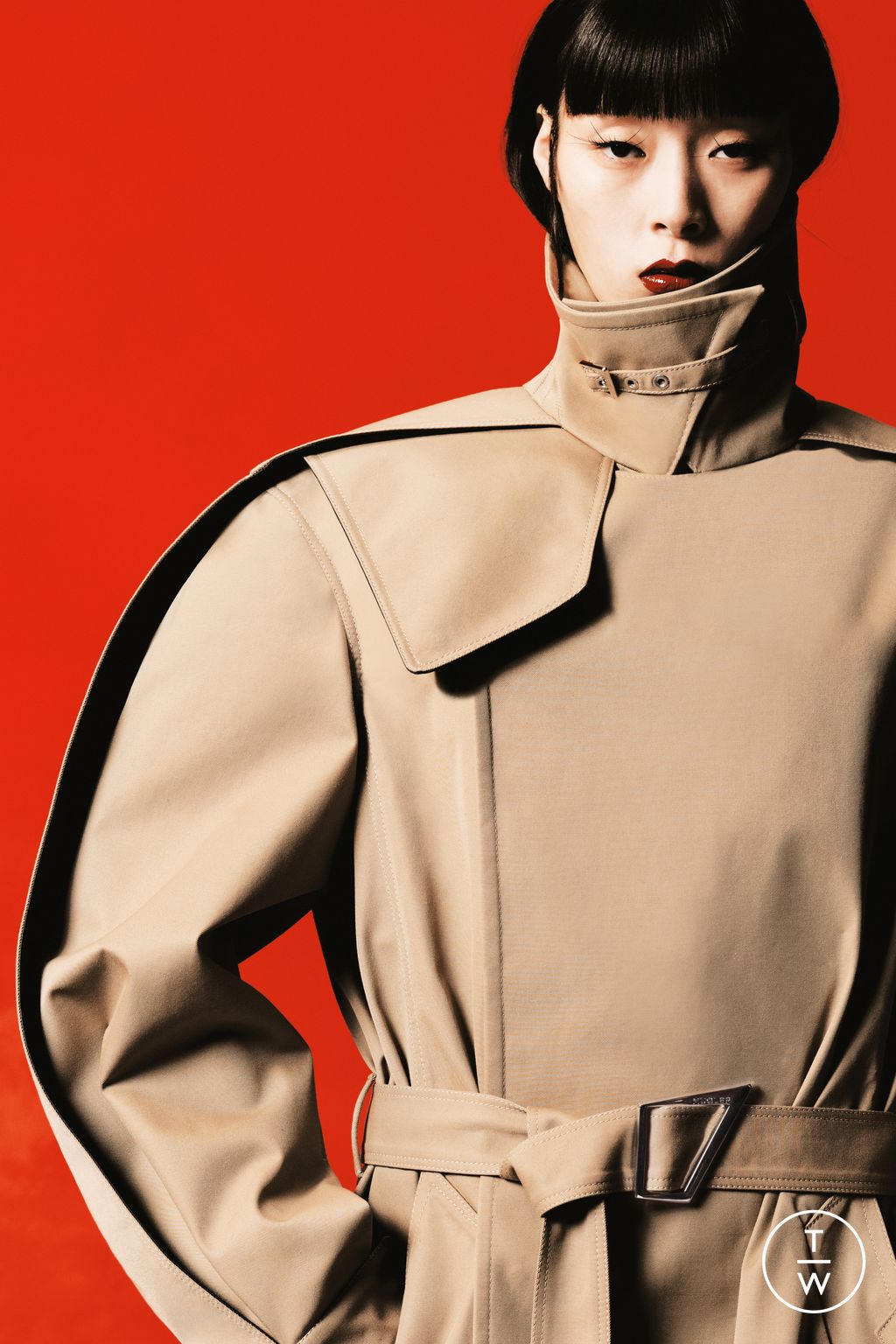 Fashion Week Paris Pre-Fall 2024 look 13 from the Mugler collection womenswear