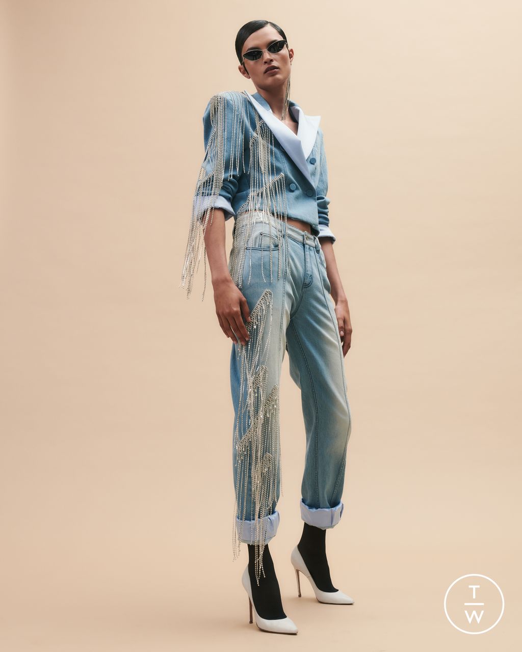 Fashion Week New York Resort 2024 look 13 from the Hellessy collection womenswear