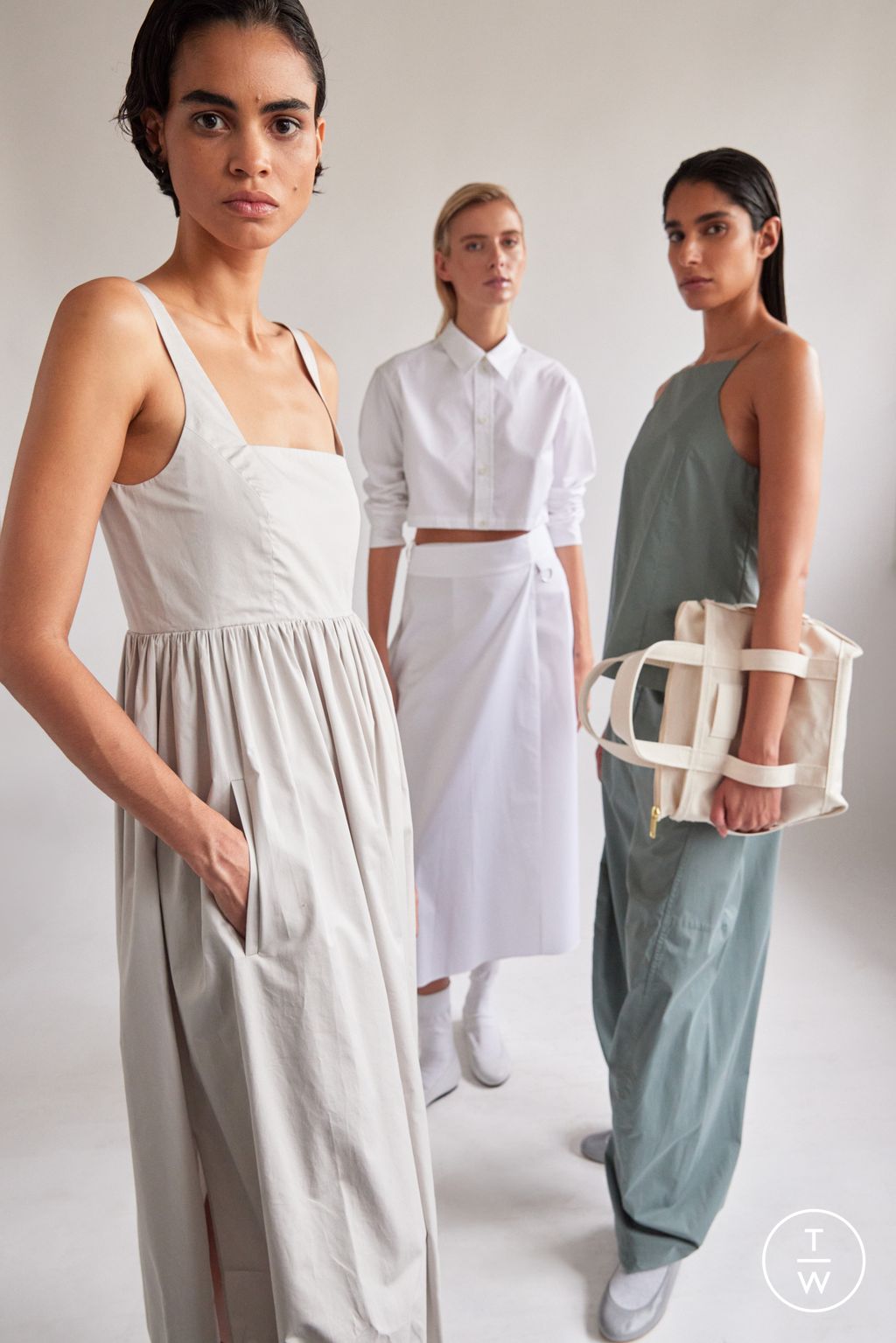 Fashion Week New York Pre-Fall 2024 look 13 de la collection Tibi womenswear