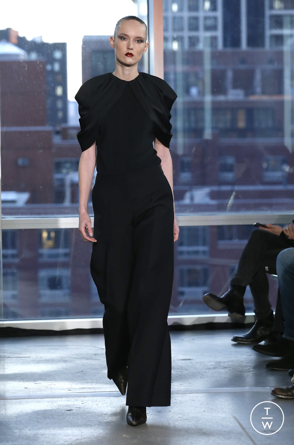 Fashion Week New York Fall/Winter 2022 look 14 from the Duncan collection 女装