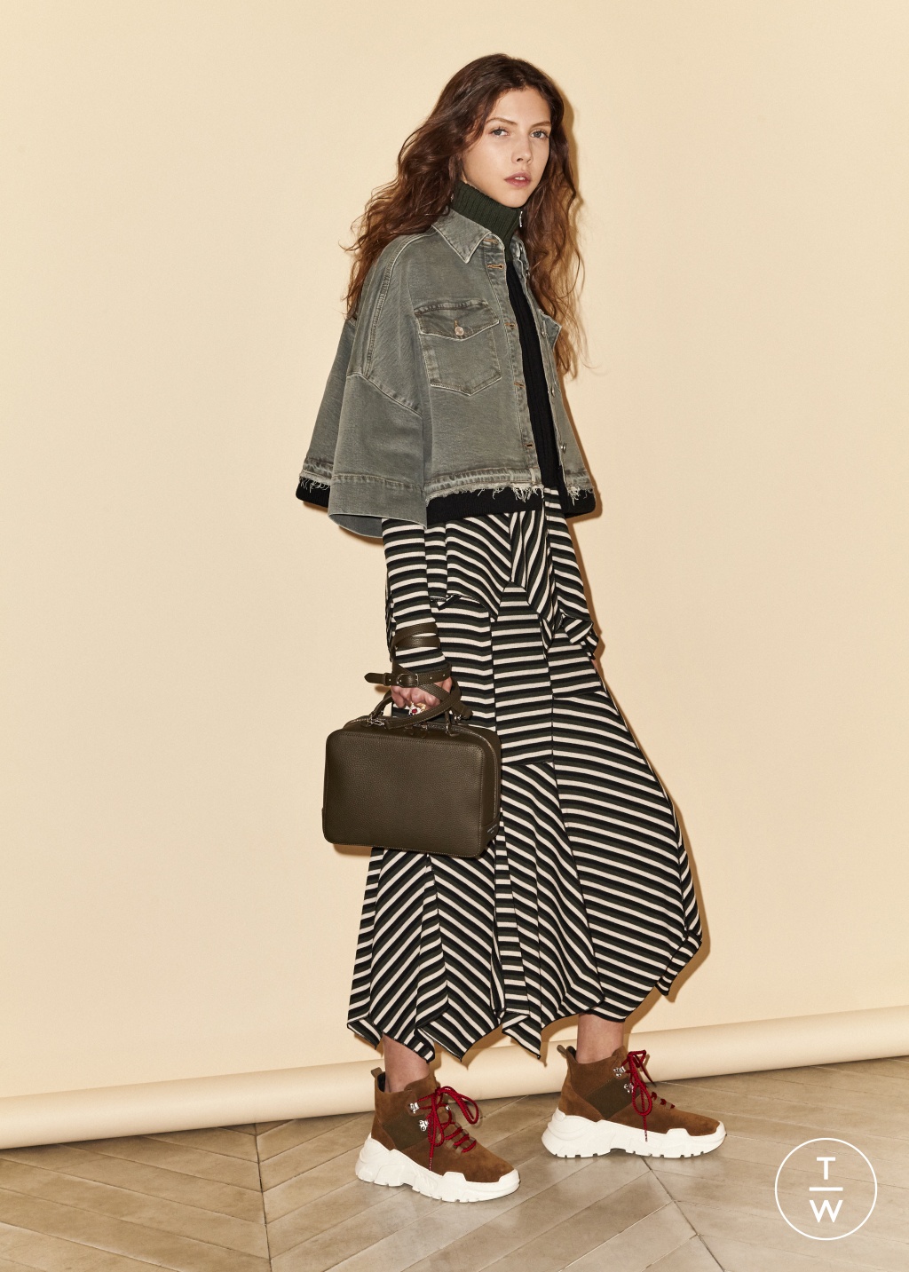 Fashion Week Paris Pre-Fall 2019 look 14 from the Sonia Rykiel collection 女装