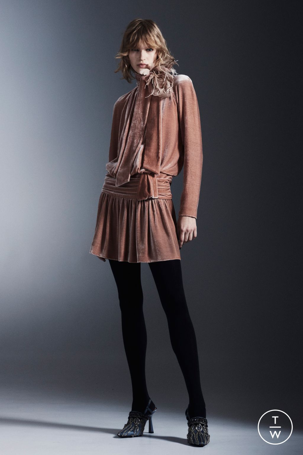 Fashion Week Milan Pre-Fall 2023 look 14 de la collection Alberta Ferretti womenswear