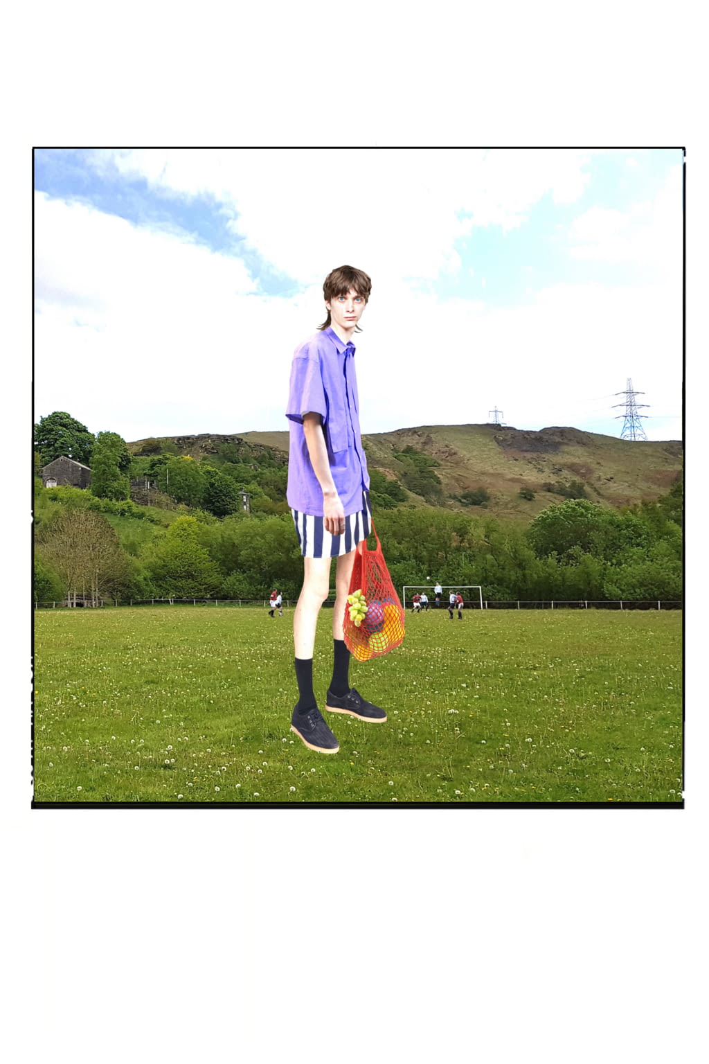 Fashion Week London Spring/Summer 2021 look 14 from the E. Tautz collection 男装