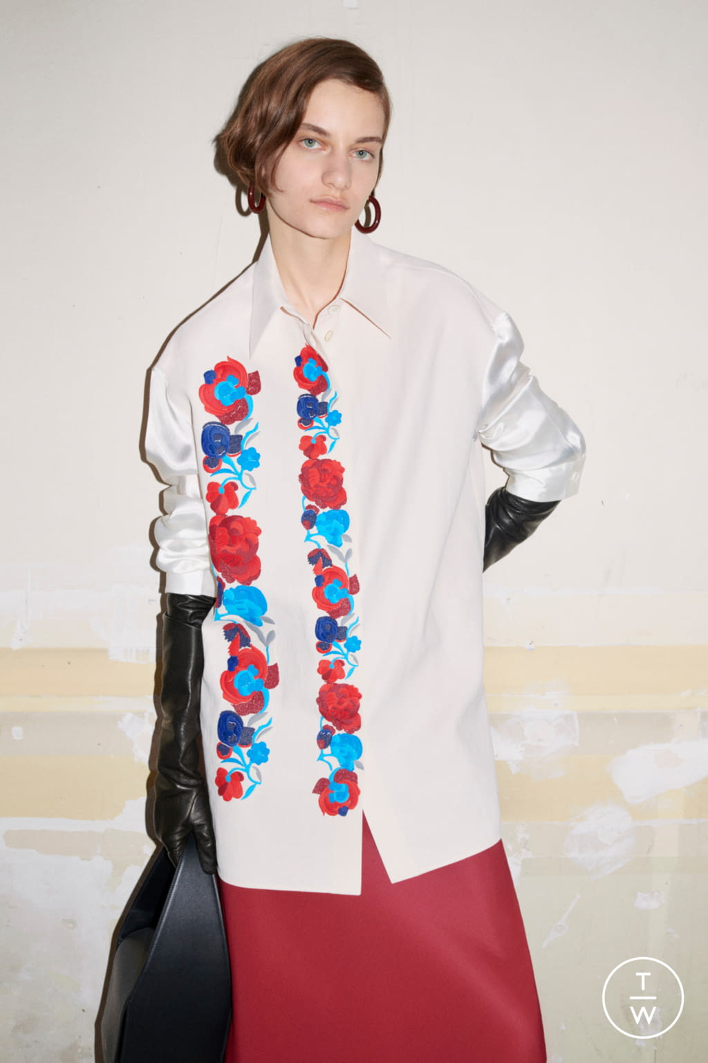 Fashion Week Paris Fall/Winter 2021 look 14 from the Jil Sander collection 女装