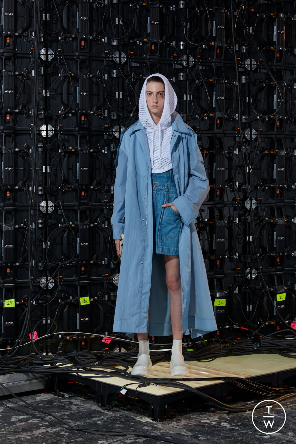 Fashion Week Paris Spring/Summer 2022 look 14 from the Wooyoungmi collection menswear