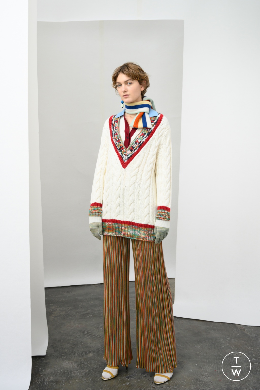 Fashion Week Milan Pre-Fall 2019 look 14 from the Missoni collection 女装