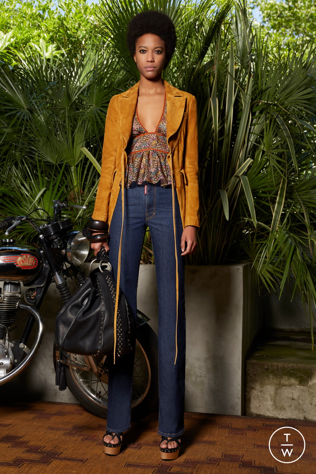 Fashion Week Milan Resort 2020 look 14 from the Dsquared2 collection 女装