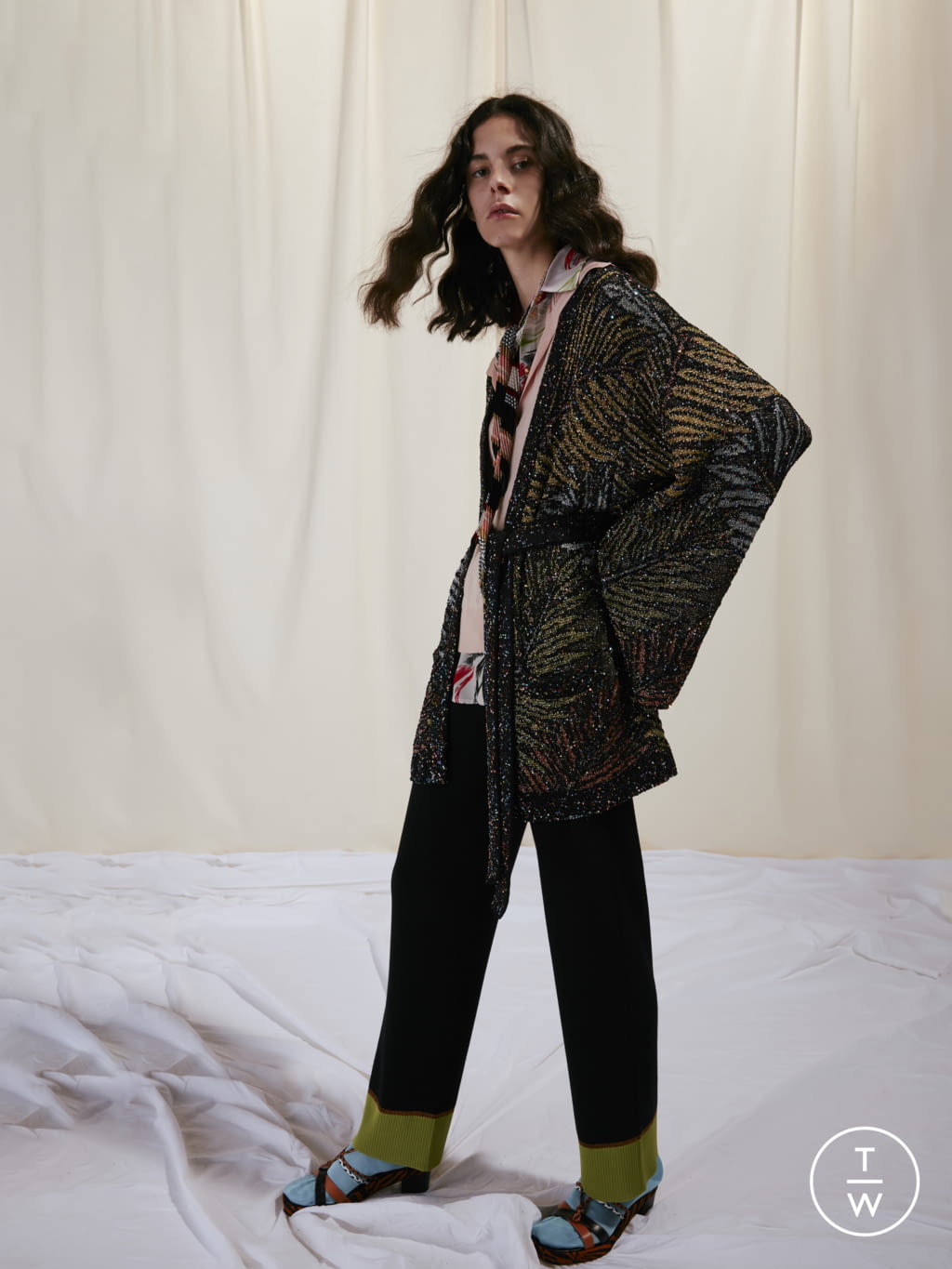 Fashion Week Milan Resort 2020 look 14 from the Missoni collection 女装