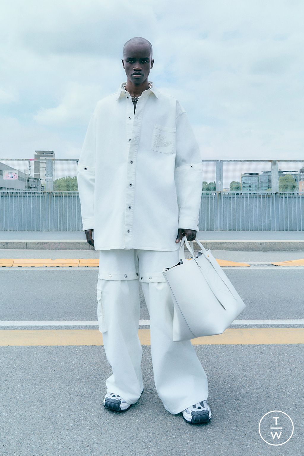 Fashion Week Paris Resort 2024 look 14 from the Off-White collection womenswear