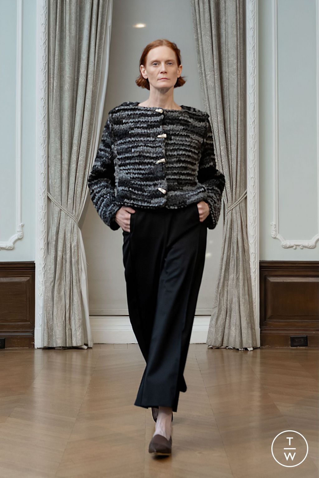 Fashion Week New York Fall/Winter 2025 look 15 from the Bevza collection womenswear