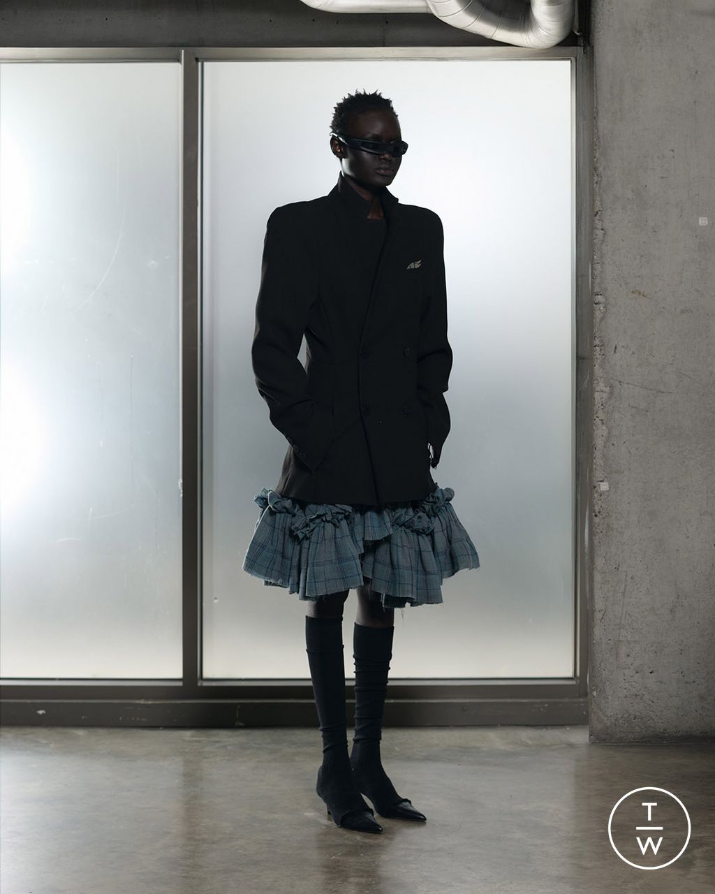 Fashion Week London Resort 2025 look 14 from the Natasha Zinko collection womenswear