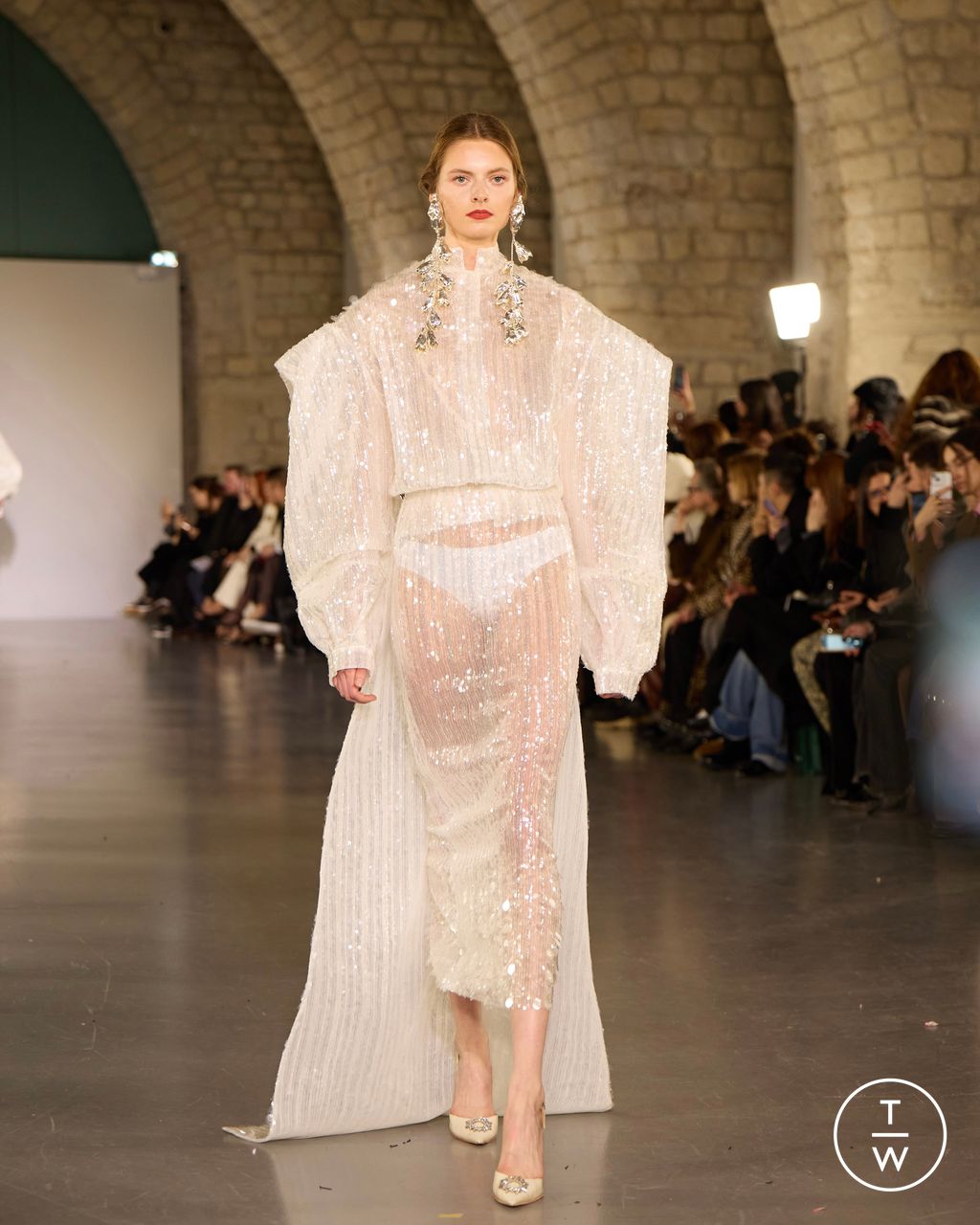 Fashion Week Paris Spring/Summer 2026 look 14 from the Juana Martin collection couture