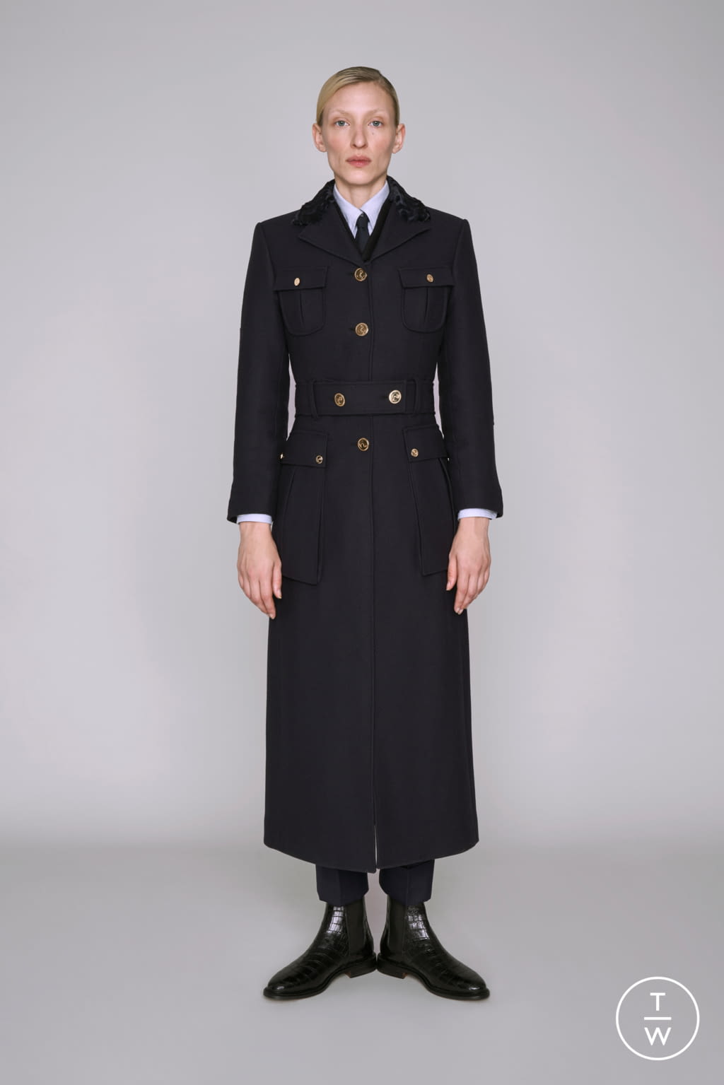 Fashion Week Paris Pre-Fall 2019 look 14 from the Thom Browne collection womenswear