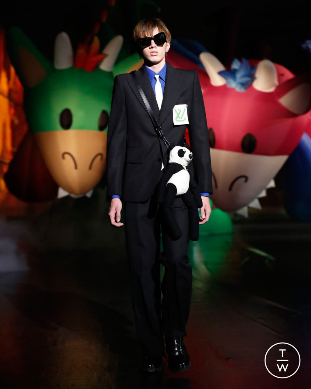 Fashion Week Paris Spring/Summer 2021 look 75 from the Louis Vuitton collection menswear